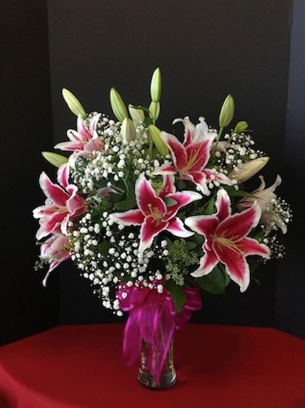 Lilies, Stargazer Lilies, Calla Lilies, Asiatic lilies and White Lilies